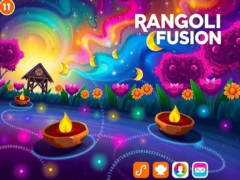 Rangoli Artistic Fusion Community Event