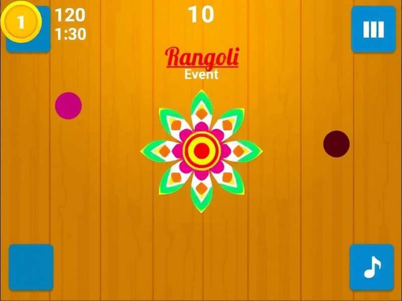 Rangoli Artistic Fusion Game Screenshot